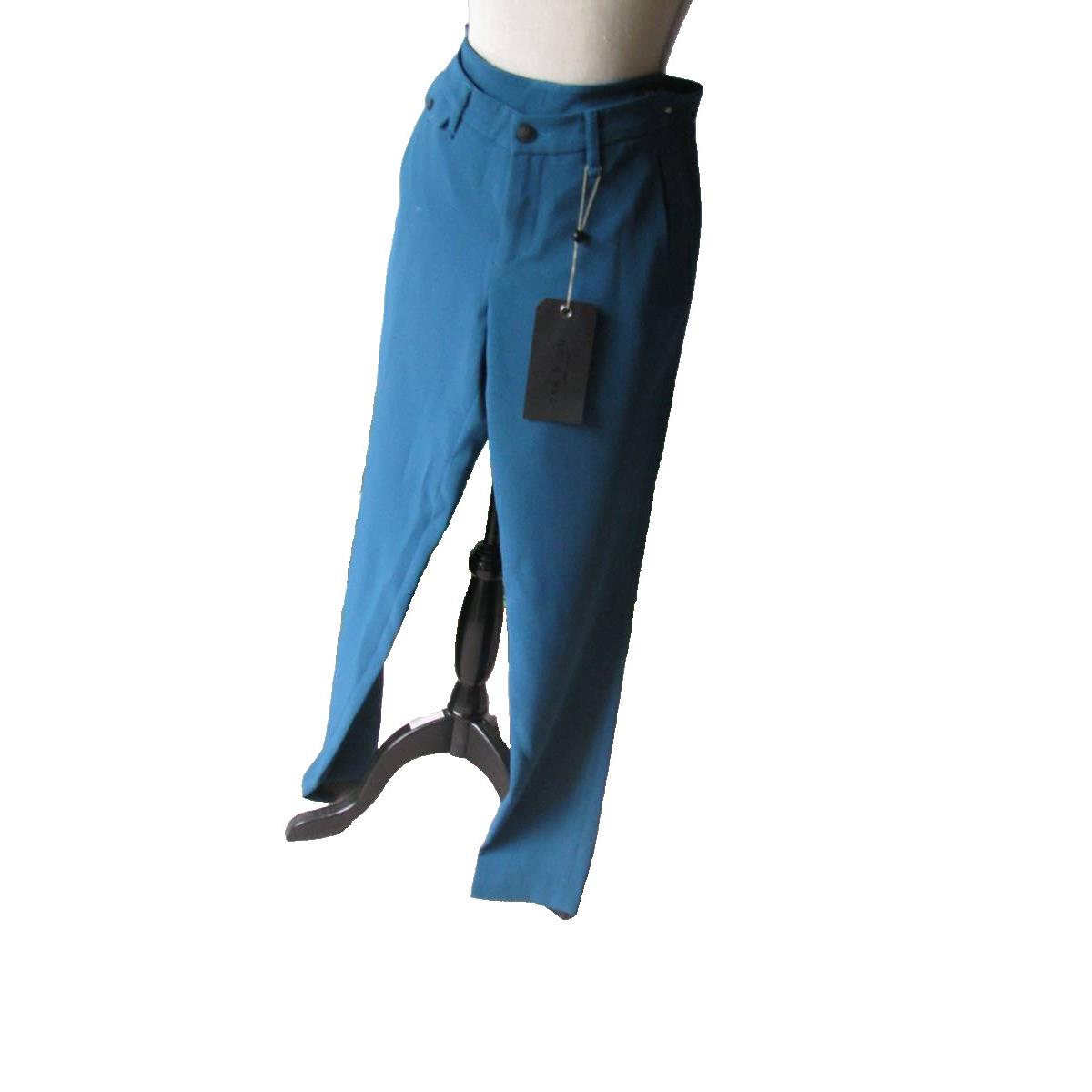 Rag Bone Size 12 Eloise Blue Women Dress Pant Made in Usa