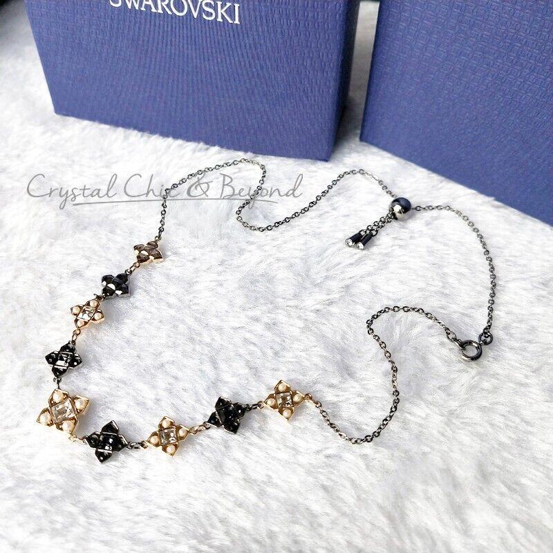 Swarovski Millennium Choker Necklace Stars Mixed Metal 5410406