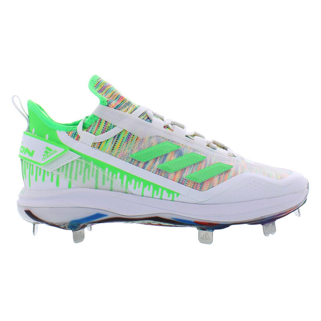 Adidas Icon 7 Boost Dripped Out Mens Shoes - White/Multicolor