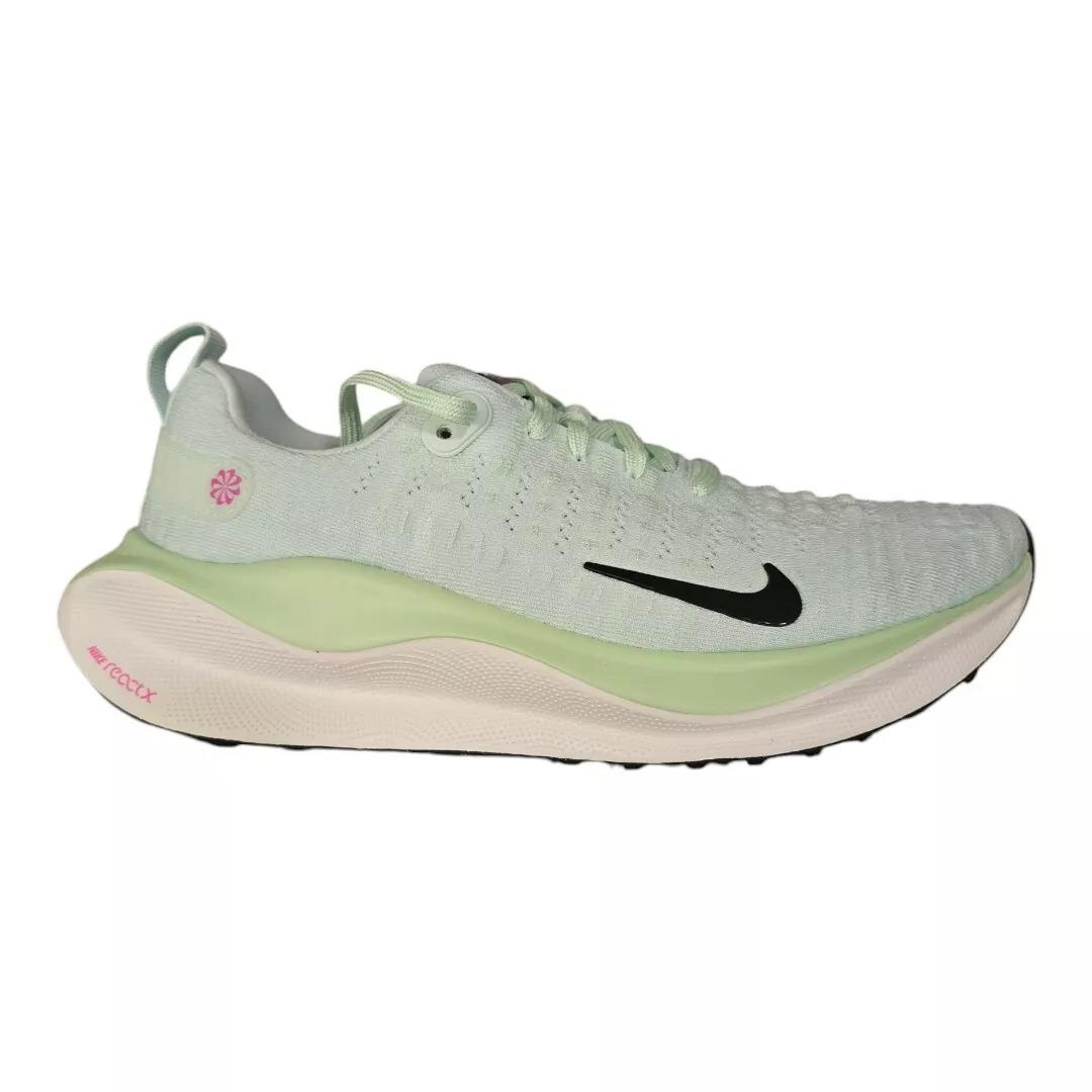 Nike Womens Reactx Infinity Run 4 Running Shoes Box NO Lid DR2670 303 - BARELY GREEN BLACK VAPOR GREEN