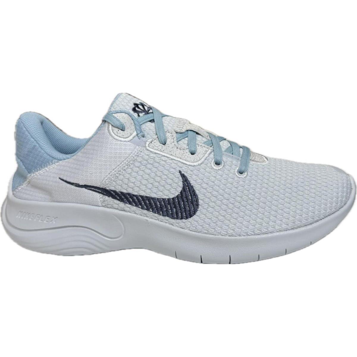 Nike Men`s Flex Experience Run 11 Platinum/blue Running Shoes DD9284-006 - PURE PLATINIUM/THUNDER BLUE