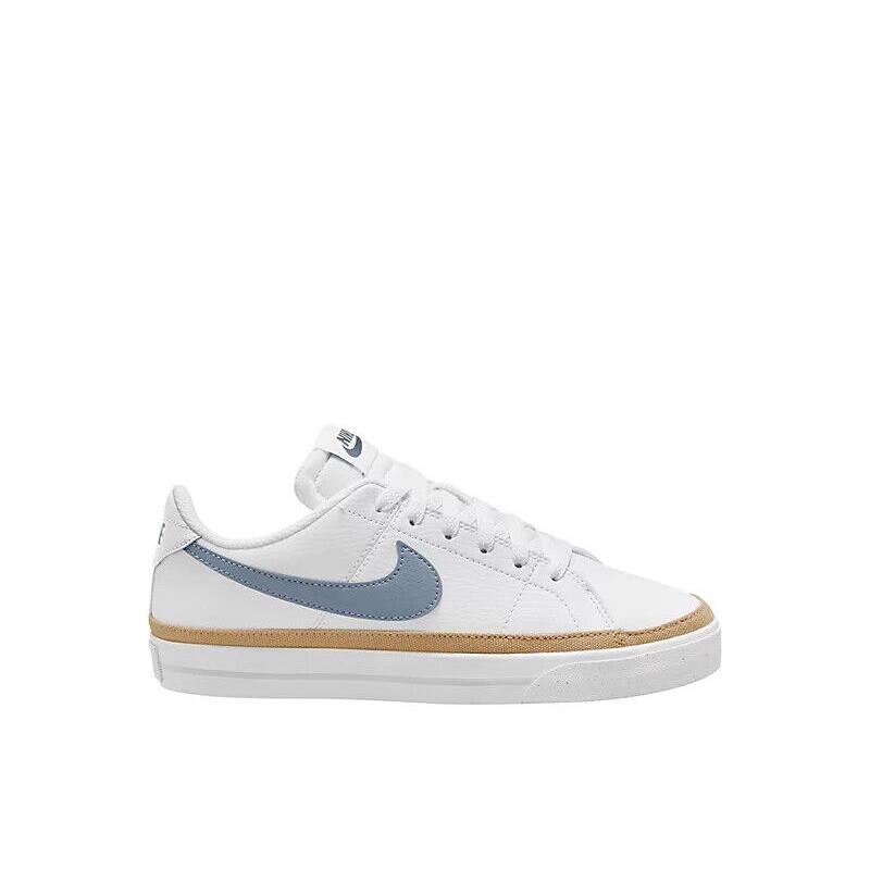 Nike Court Legacy Next Nature Low Top Women`s Casual Shoes - White/Gray Logo
