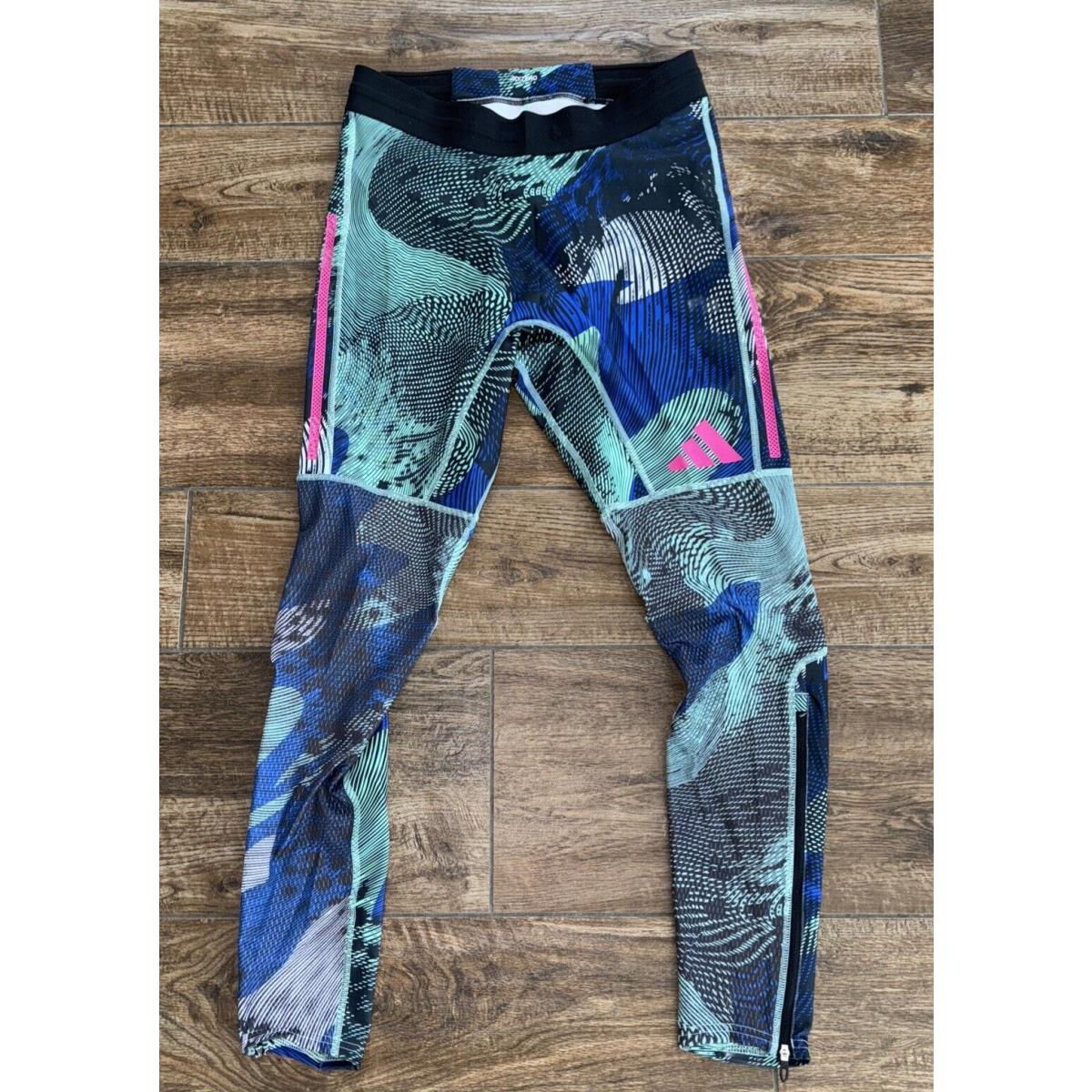 Adidas Pro Elite Promo Long Team Adizero Tights Size M Medium HN8041 Running