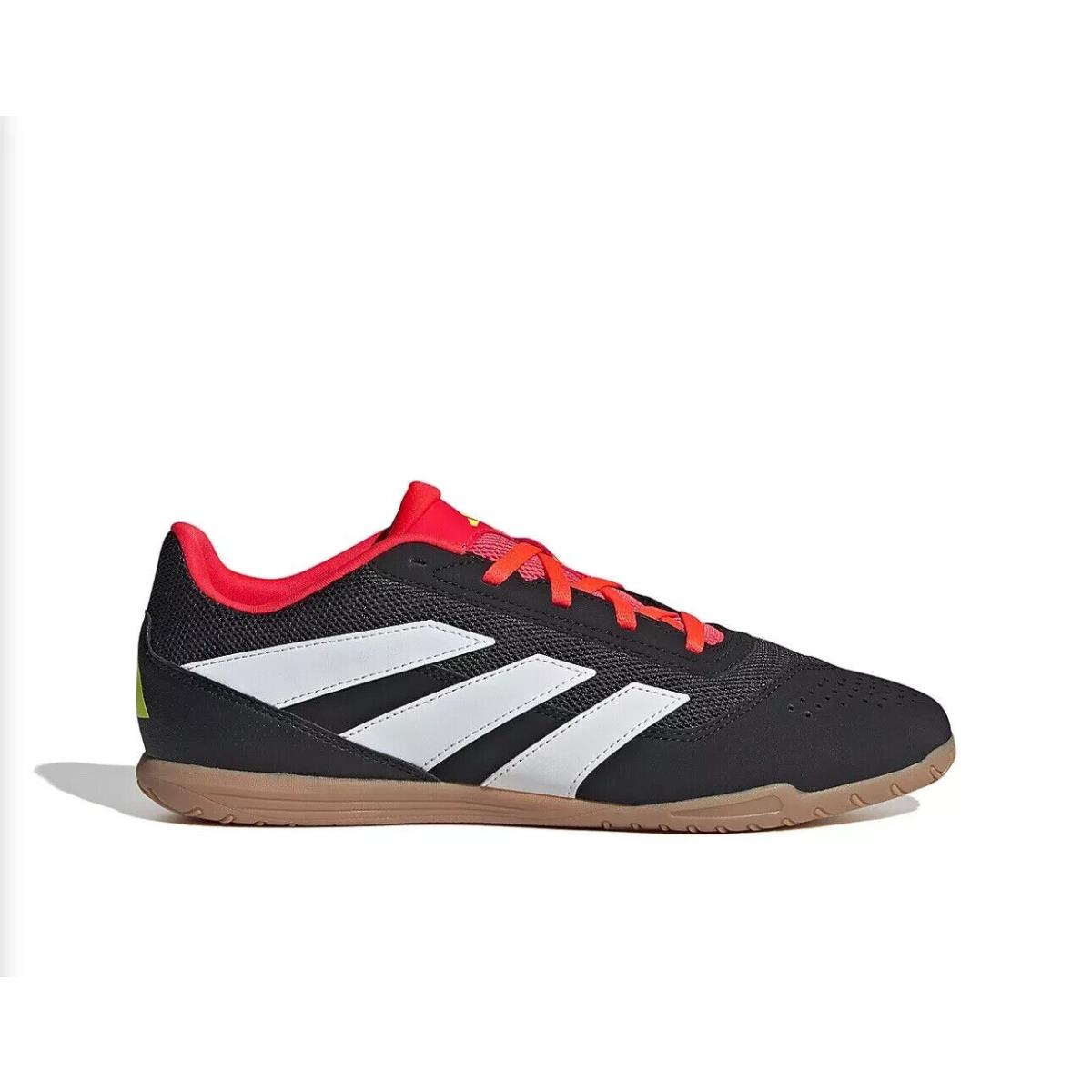 Adidas Predator Club Indoor Size 12 Soccer Shoes Men s Style IG5448 Black/red