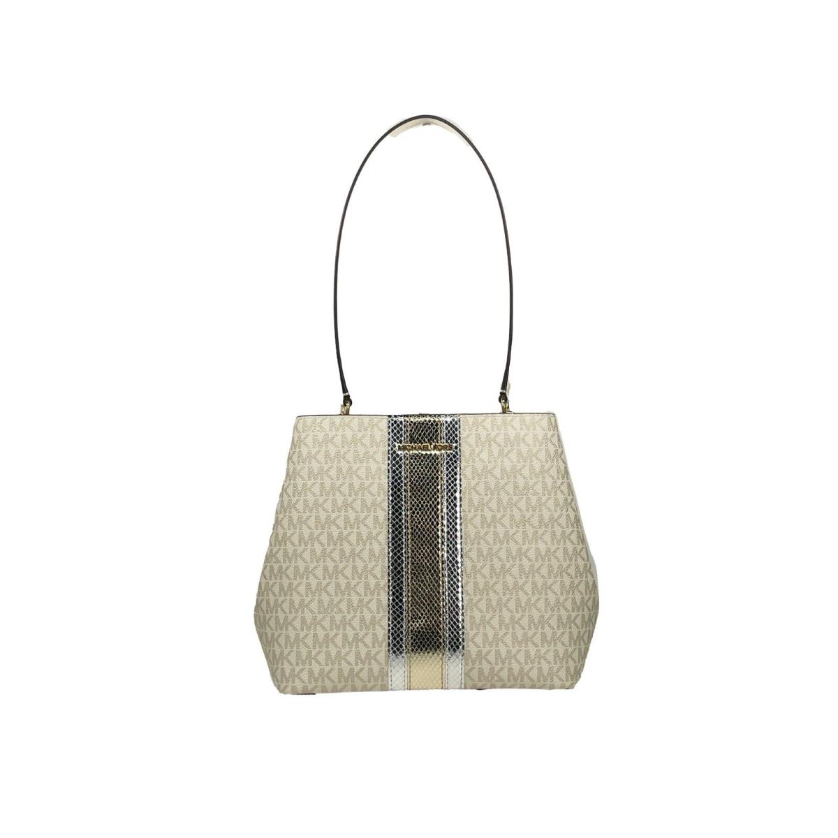 Michael Kors Medium Pratt Bucket Shoulder Bag Purse