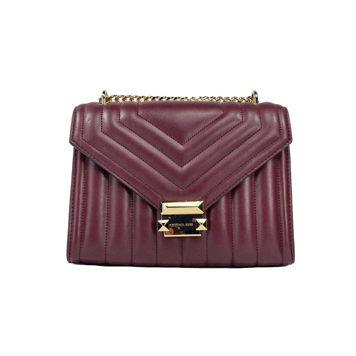 Michael Kors Whitney Medium Chain Shoulder Flap Crossbody