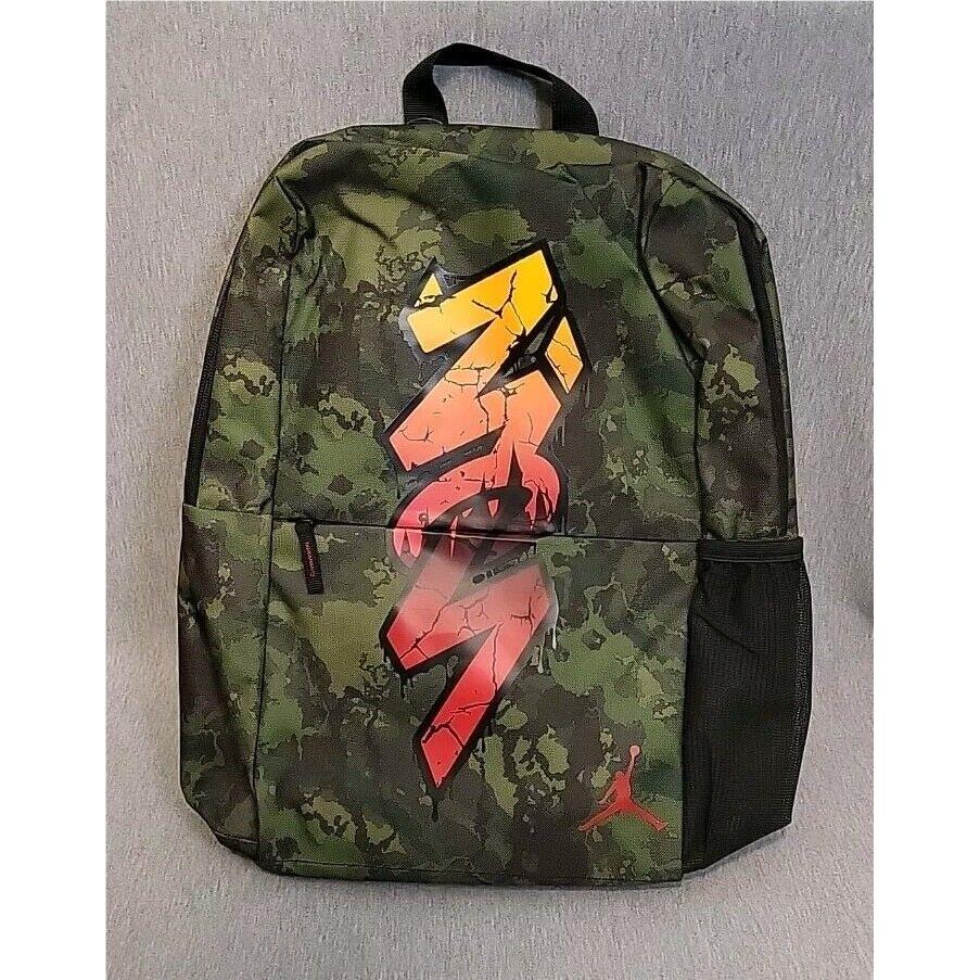 Nike Air Jordan Zion School/sports Backpack Camo