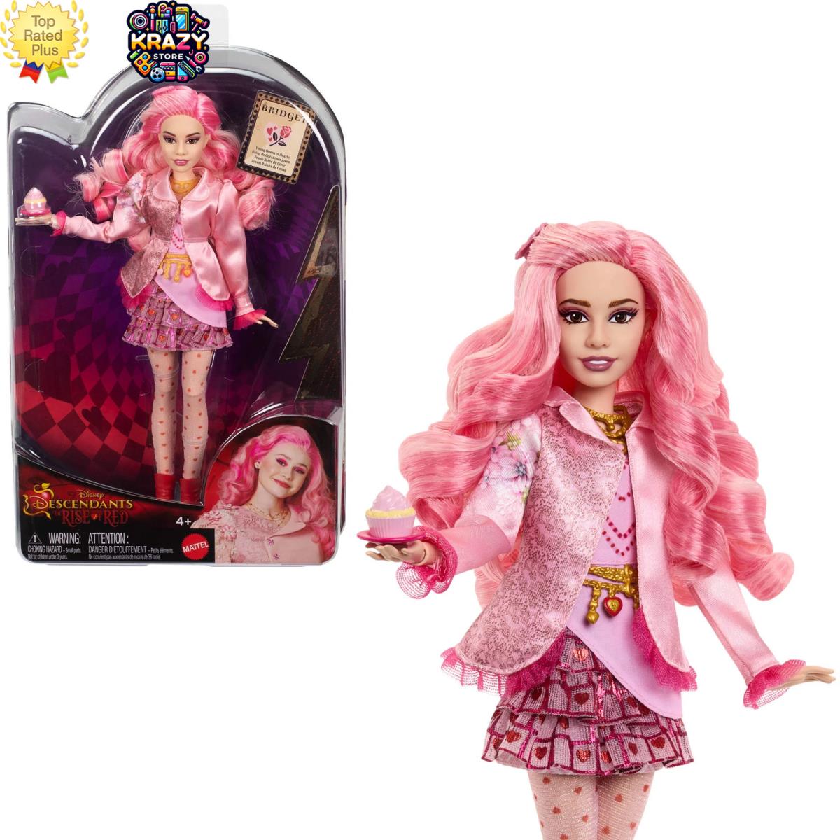 Descendants Bridget Queen of Hearts Fashion Doll Accessory