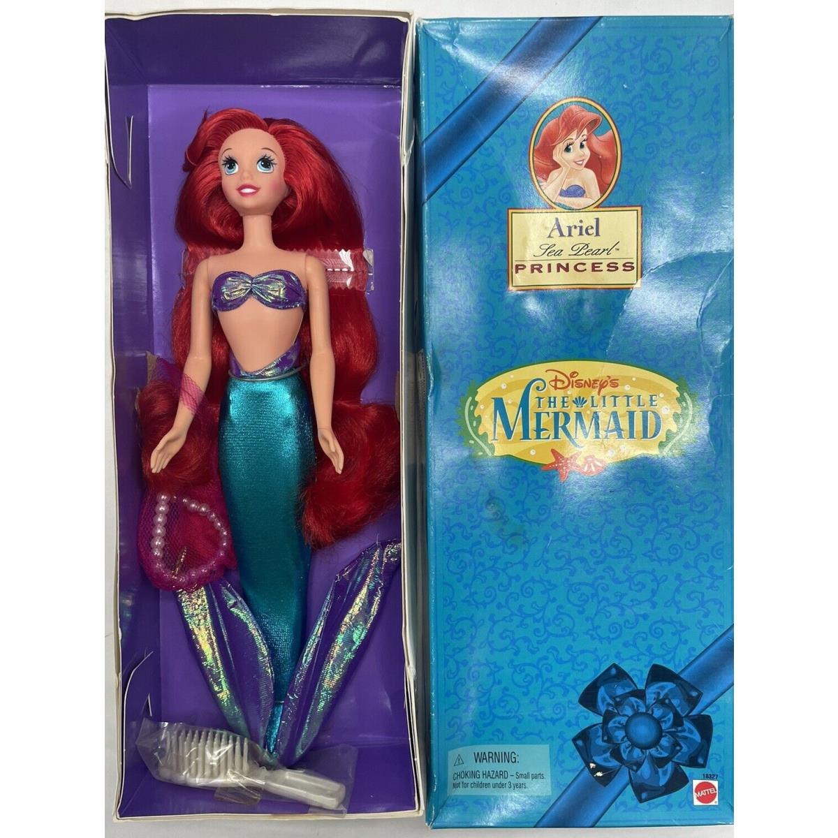 Mattel Disney`s The Little Mermaid Ariel Seal Pearl Princess Doll 18327