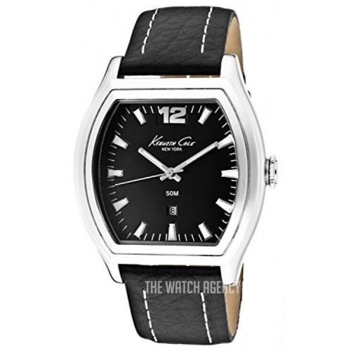 Men`s Kenneth Cole Elegant Classic Leather Strap Watch KC1274