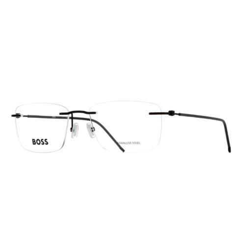 Hugo Boss 1421 003 Eyeglasses Matte Black Frame 57mm