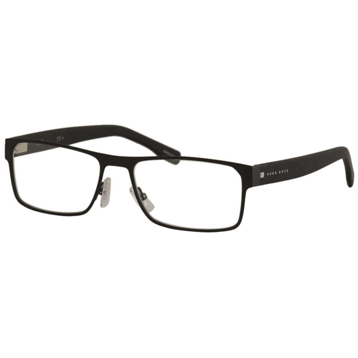 Hugo Boss Men`s Eyeglasses BOSS/0601/N BOSS0601N 003 Mt Black Optical Frame