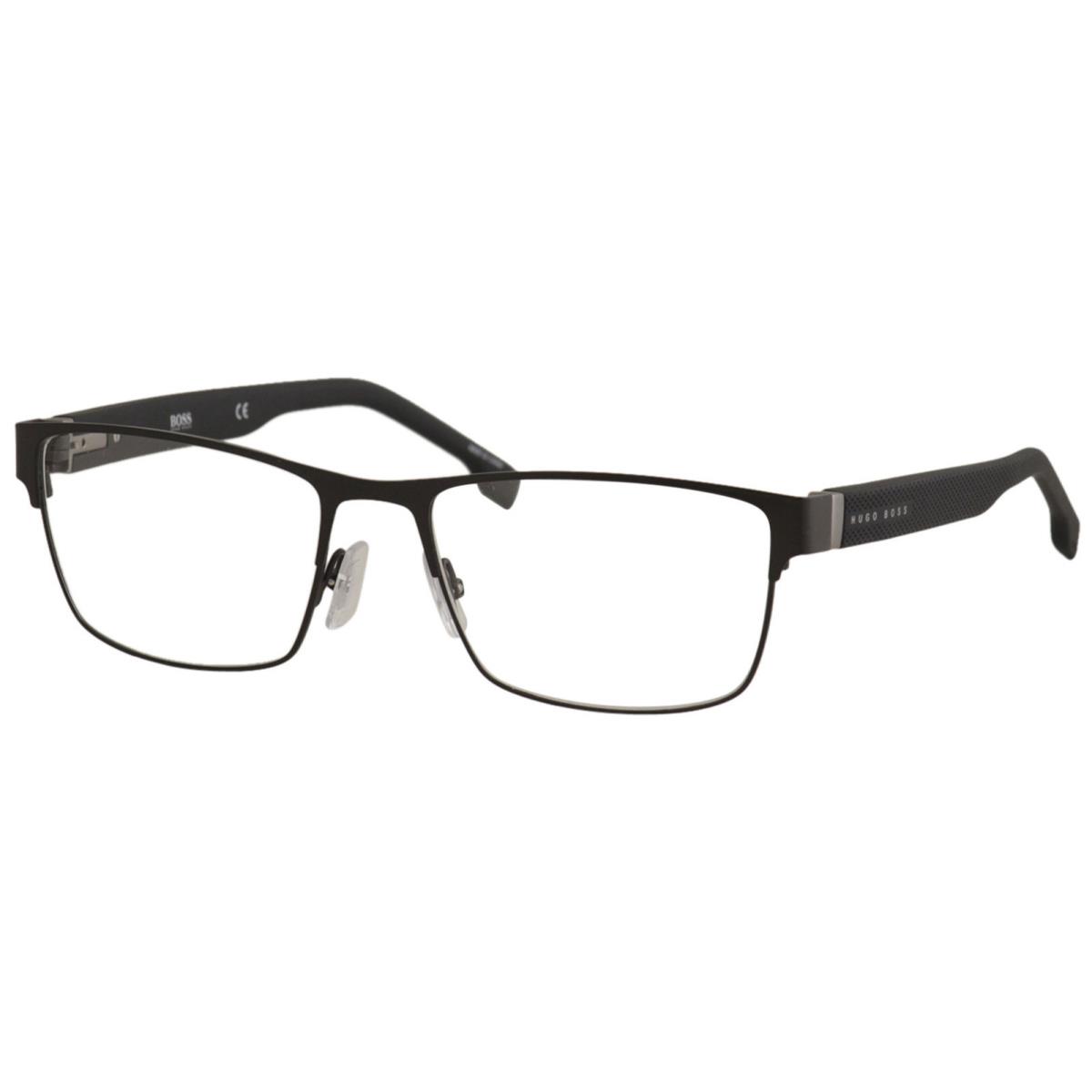 Hugo Boss Men`s Eyeglasses Boss 1040 003 Matte Black Optical Frame 57-mm