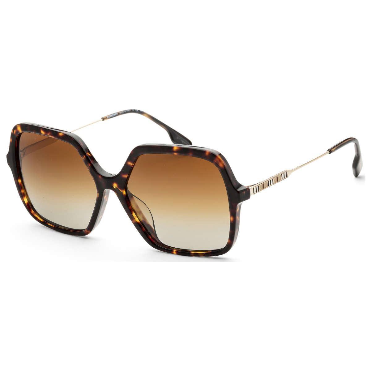 Burberry Sunglasses Dark Havana W/ Polar Brown Gradient Square BE4324F-3002T5