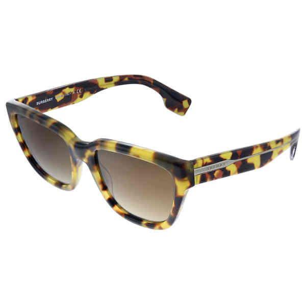 Burberry Sunglasses Light Havana W/ Brown Gradient Square BE4277-375913 54