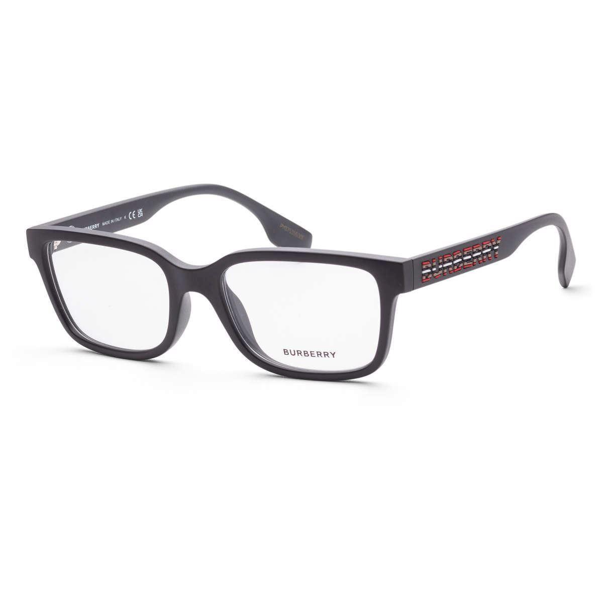 Burberry Men`s Eyeglasses Black Square Opticals BE2379U-3464 55