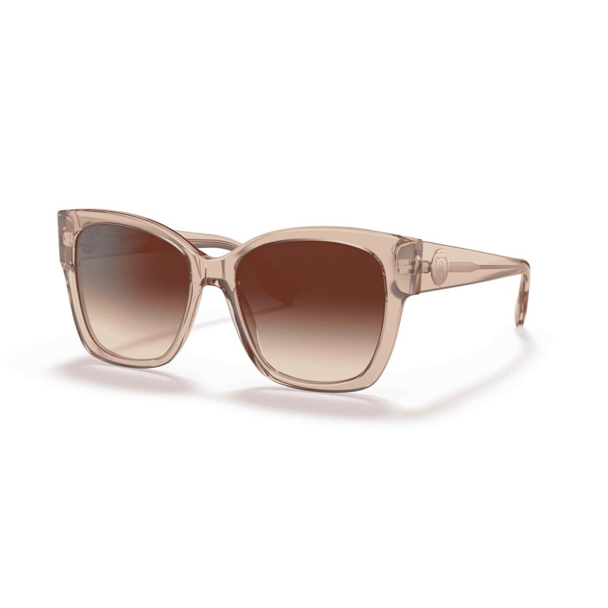 Burberry Women Sunglasses Peach W/ Brown Gradient Square BE4345F-335813