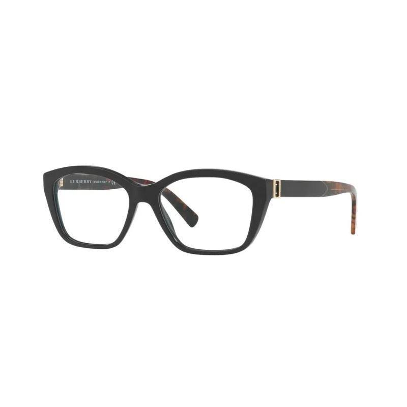 Burberry BE2265F-3683 Black Square Women`s Acetate Eyeglasses