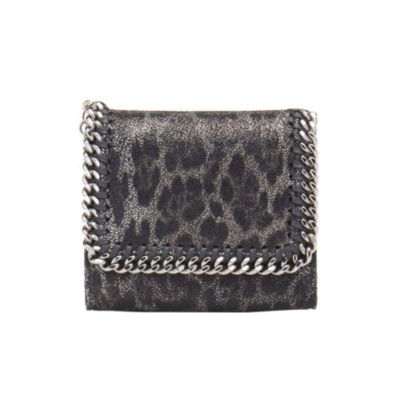 Stella Mccartney Women`s Small Flap Wallet Leopard 431000-W8315-2928