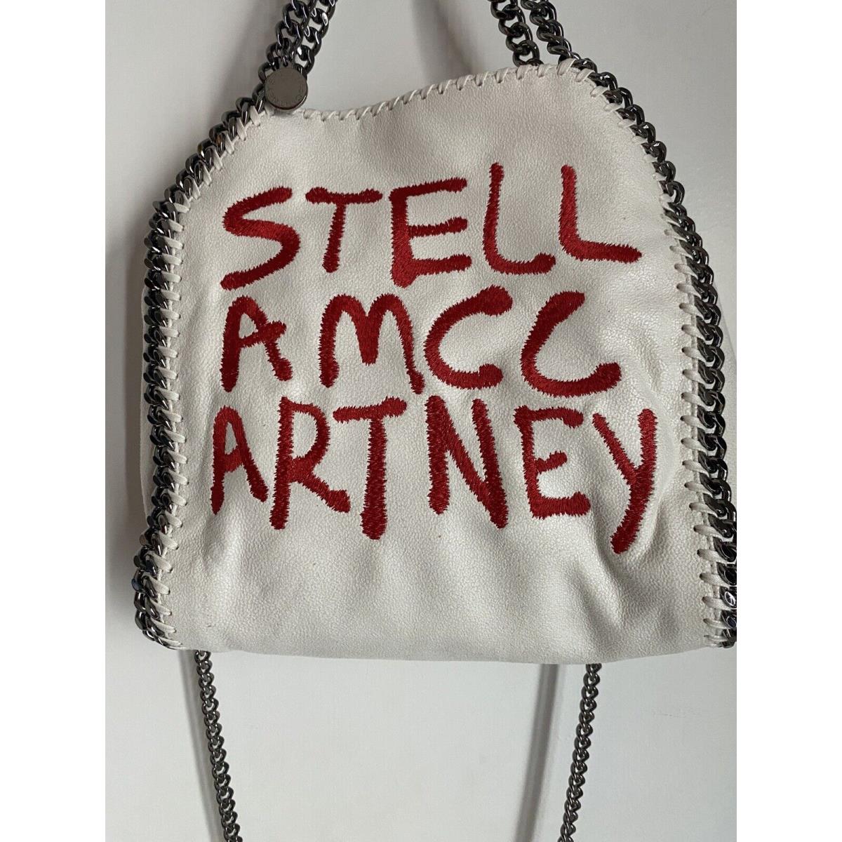 Stella Mccartney Mini Falabella Graffiti Mini Tote Bag Purse Chain Strap