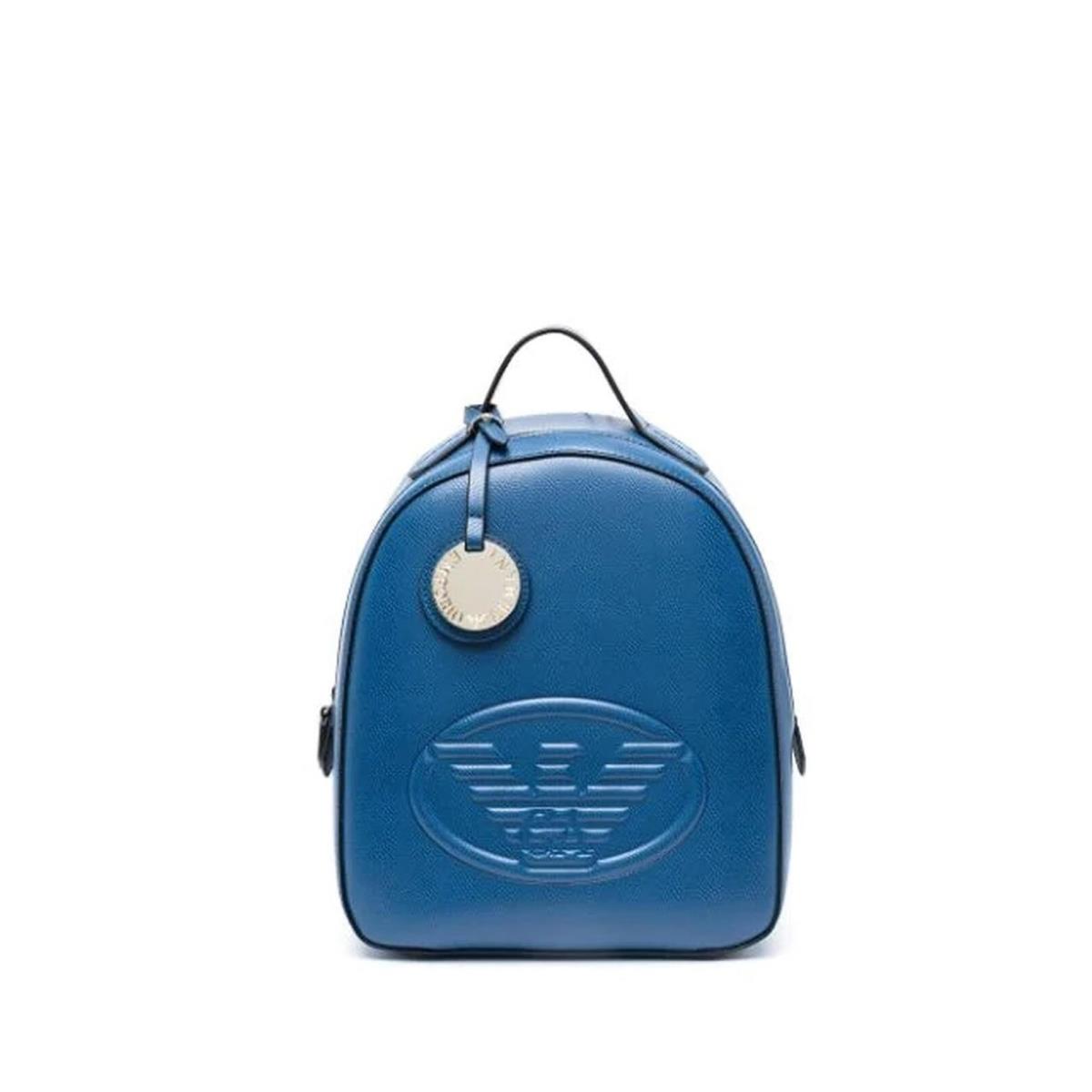 Emporio Armani Womens Bag Backpack Minidollaro Blue
