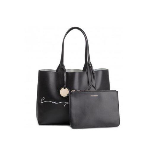 Emporio Armani Womens Bag Shopping L Similnappa + Writting