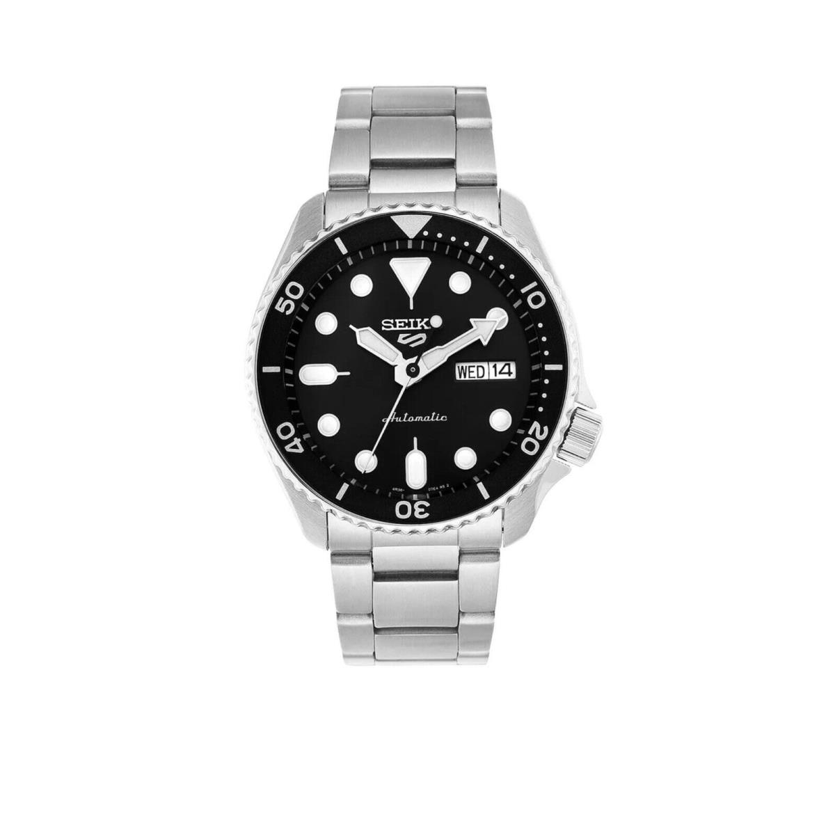 Seiko Men`s Analogue Automatic Watch with Stainless Steel Strap SRPD55K1