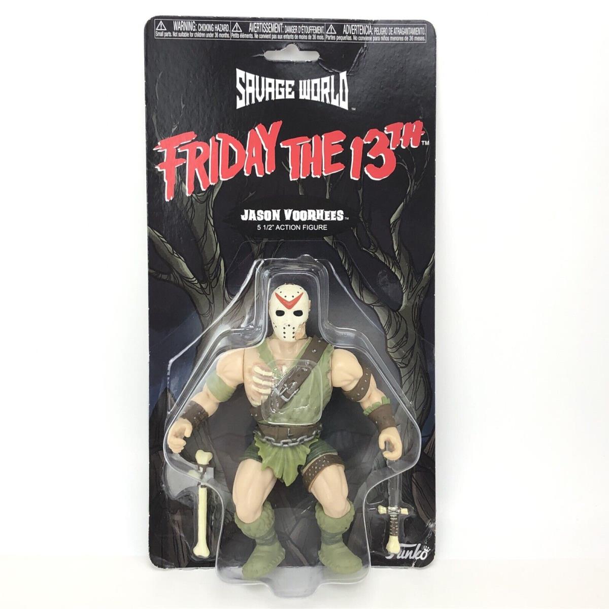 Funko Friday The 13th Jason Voorhees 5 1/2 Savage World Action Figure Toy