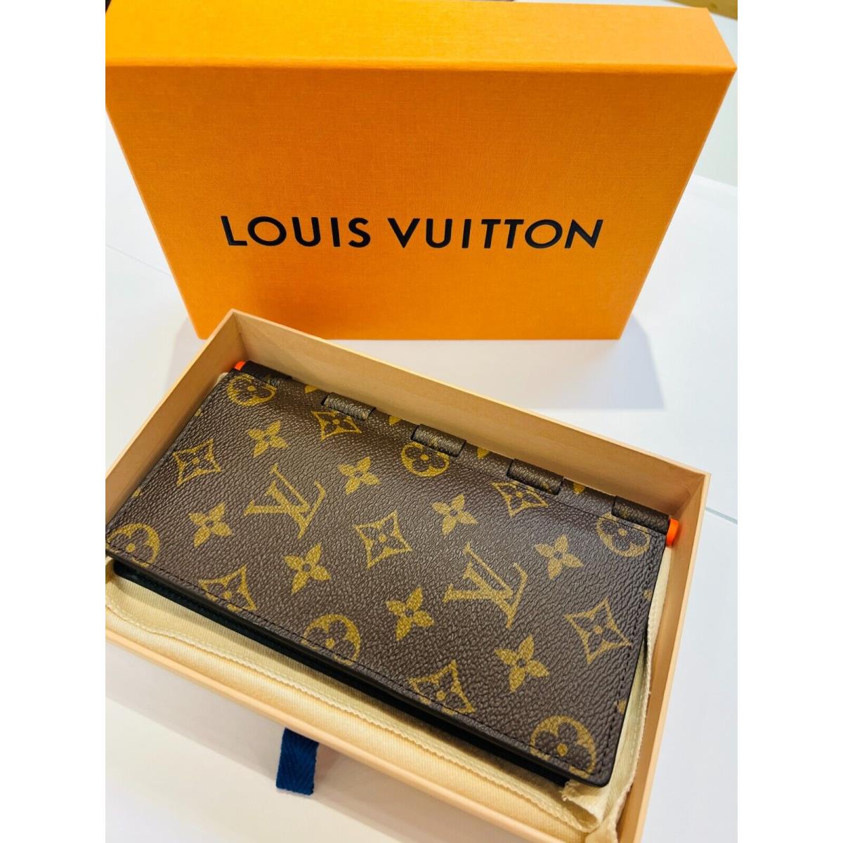 Monogram Leather Defile Homme Flip Wallet Virgil Abloh by Louis Vuitton
