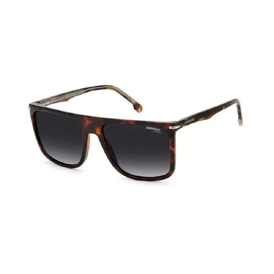 Carrera Grey Shaded Browline Men`s Sunglasses Carrera 278/S 0086/9O 58