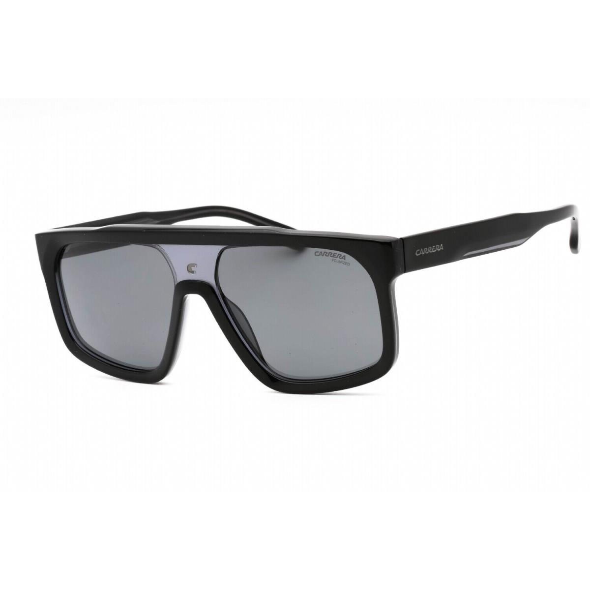 Carrera 1061/S 08A M9 Sunglasses Black Gray Frame Gray Polarised Lenses 59mm