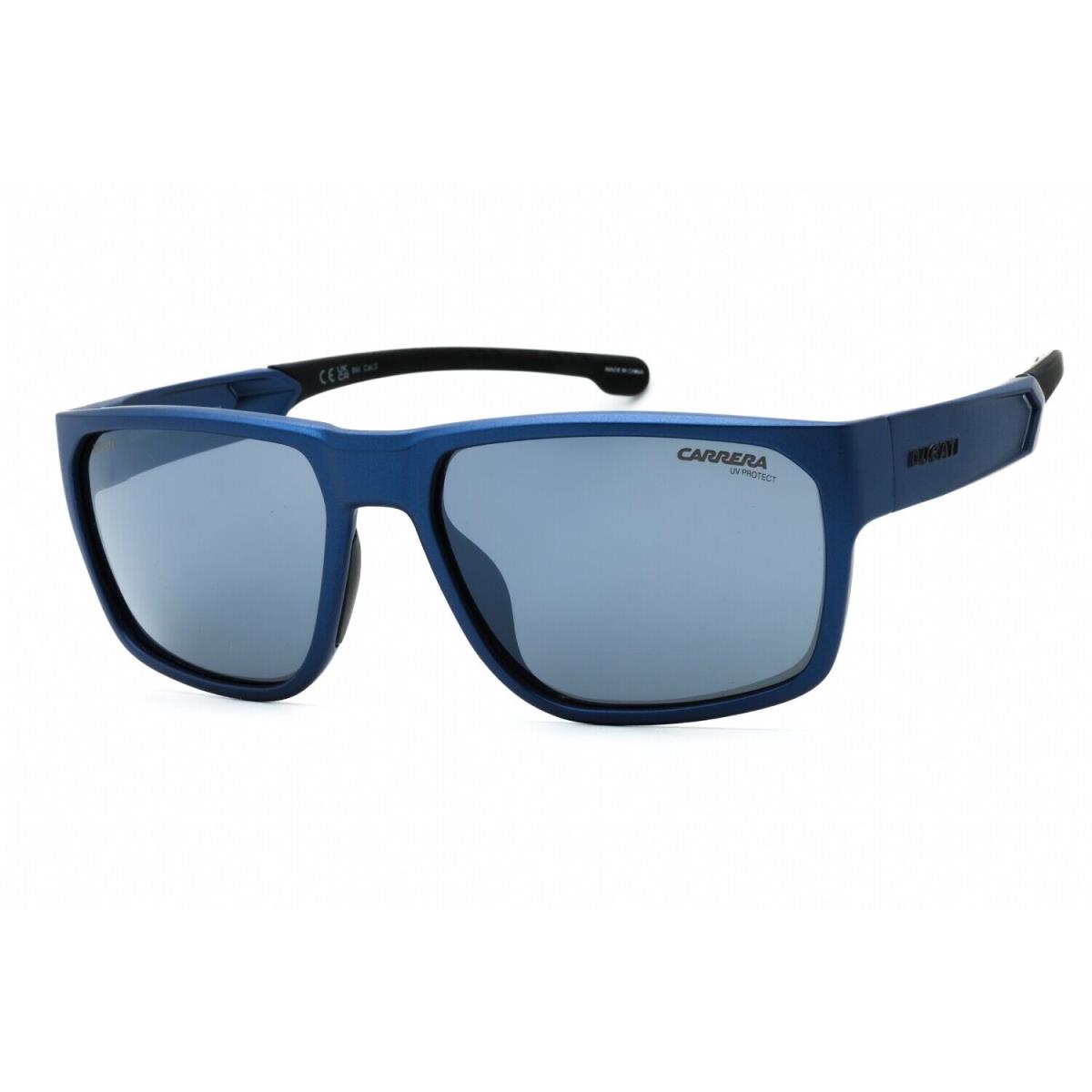 Carrera Carduc 029/S 0TZQ T4 Sunglasses Blue Frame Silver Lenses 59mm
