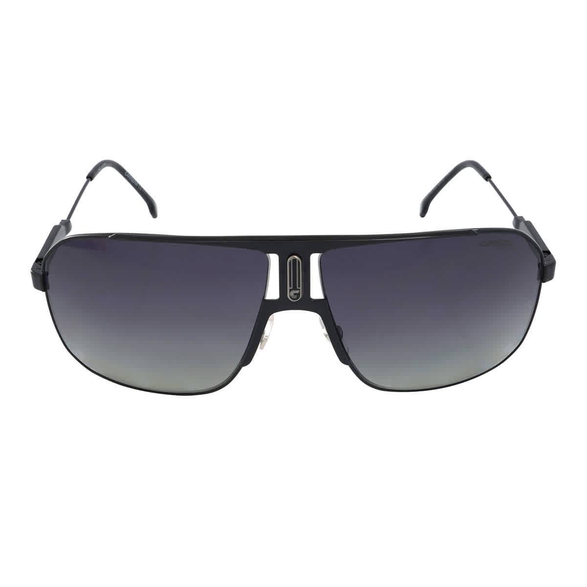 Carrera Polarized Grey Navigator Men`s Sunglasses Carrera 1043/S 0807/WJ 65