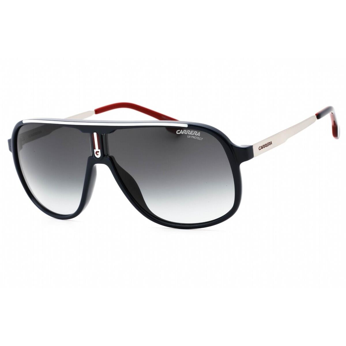 Carrera 1007/S Pjp 9O Sunglasses Blue Frame Gray Lenses 62mm