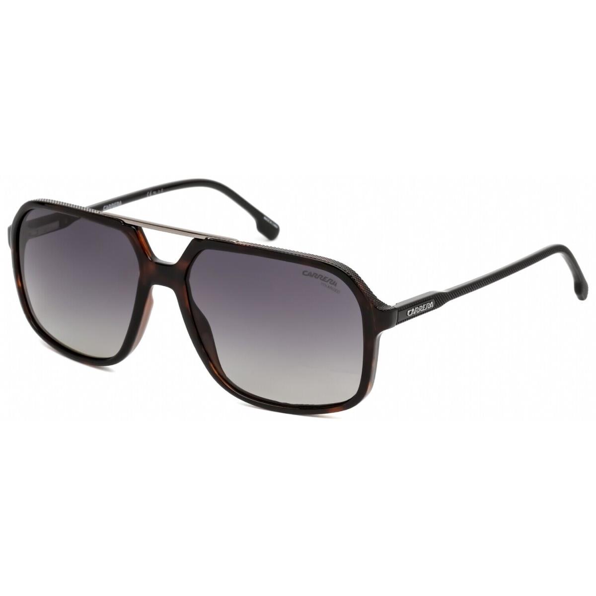 Carrera 229/S 05L WJ Sunglasses Havana Frame Grey Polarised Lenses 59mm