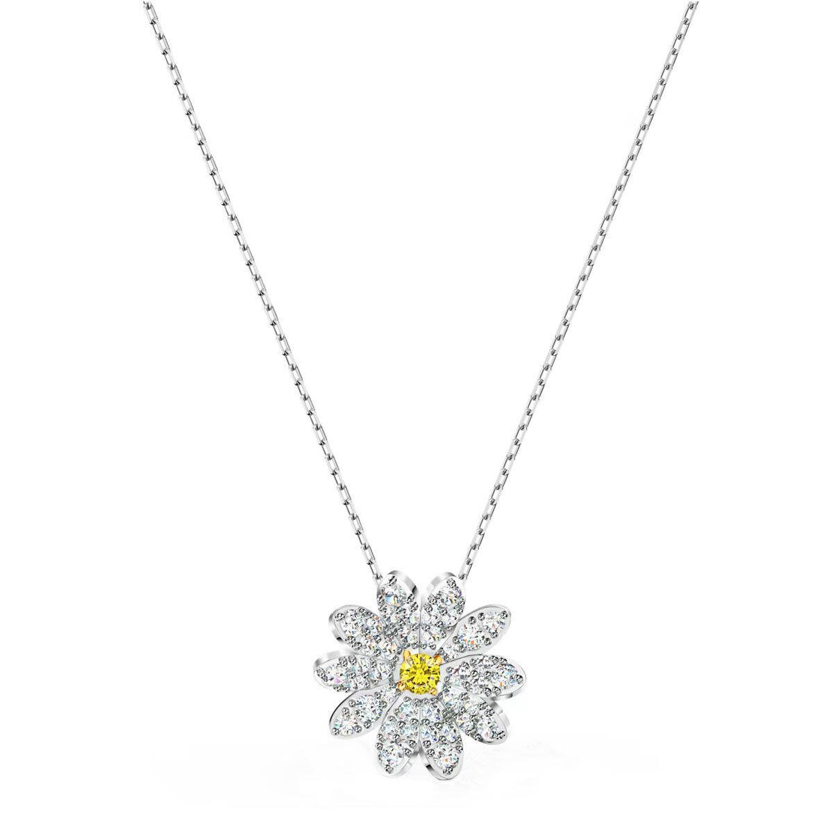 Swarovski Women`s Pendant with Chain Eternal Flower Crystals 5512662