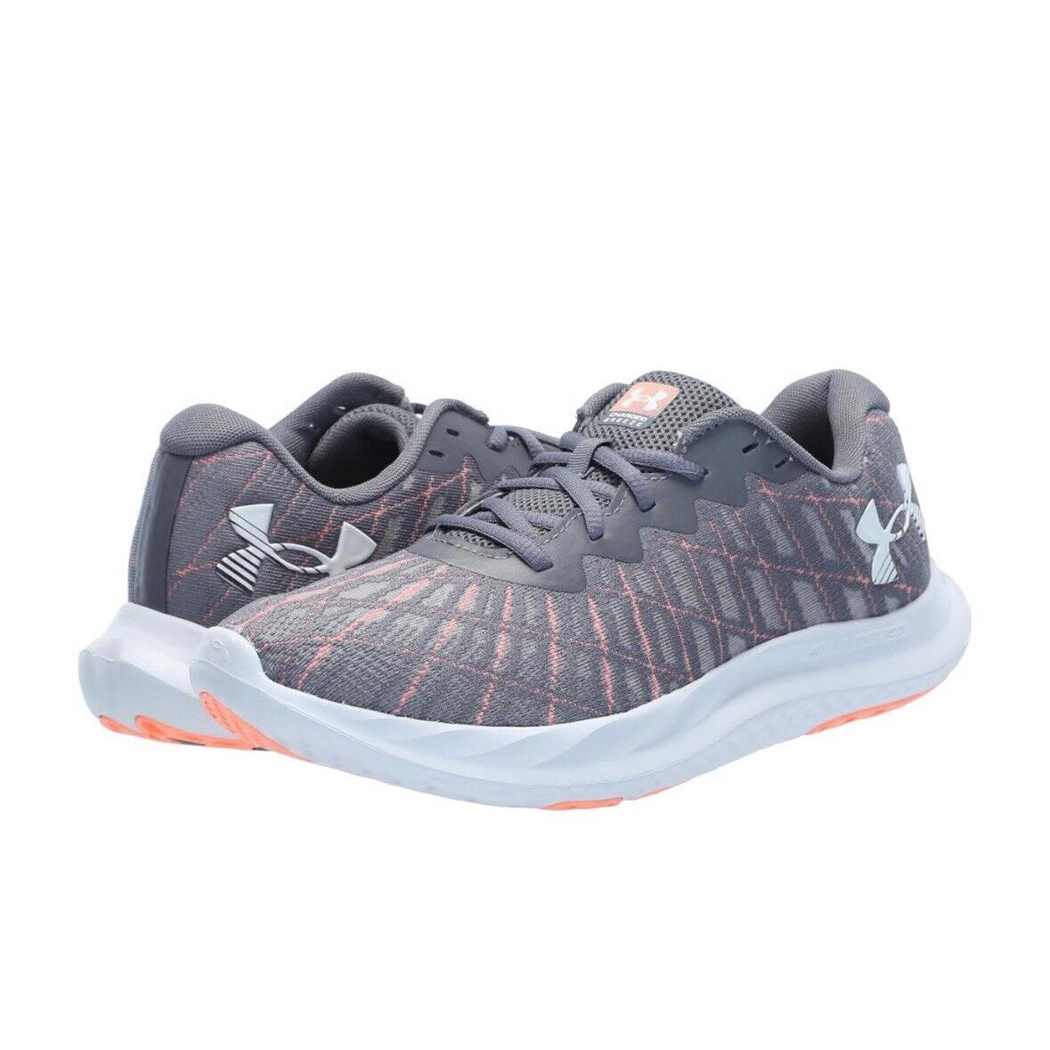 Under Armour UA Charged Breeze 2 Men s Running Shoe Size 11.5 Gray 3026135-112