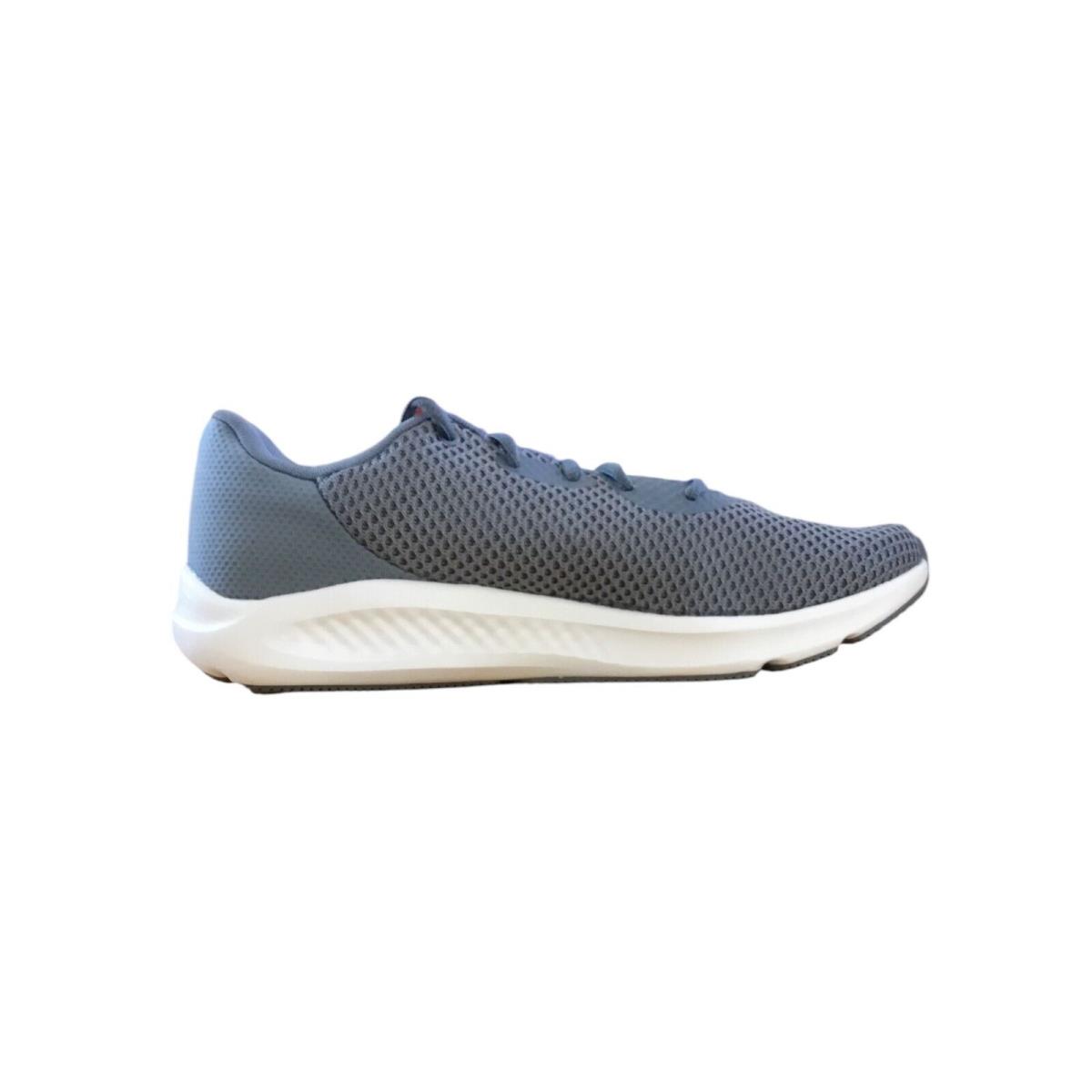 Under Armour Men`s Charged Pursuit 3 Grey Running Shoes - 3024878-105