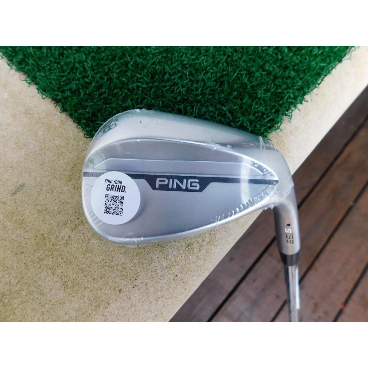 Ping S159 58.8B Lob Wedge Black Dot w/ Ping ZZ 115g Stiff Shaft