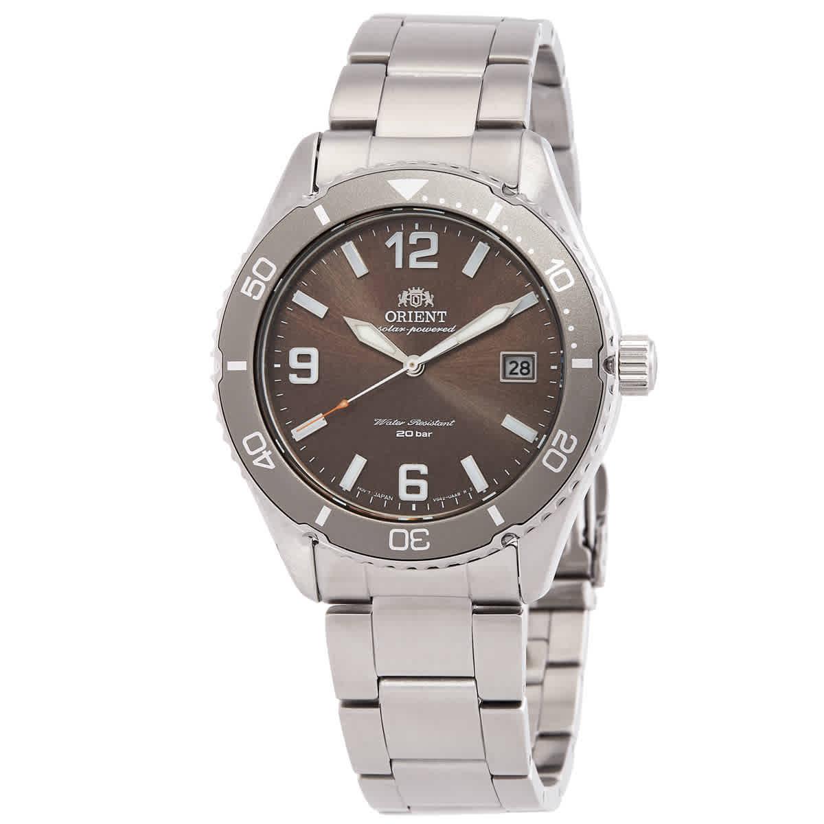 Orient Sport Solar Brown Dial Men`s Watch RA-WJ0004Y10B