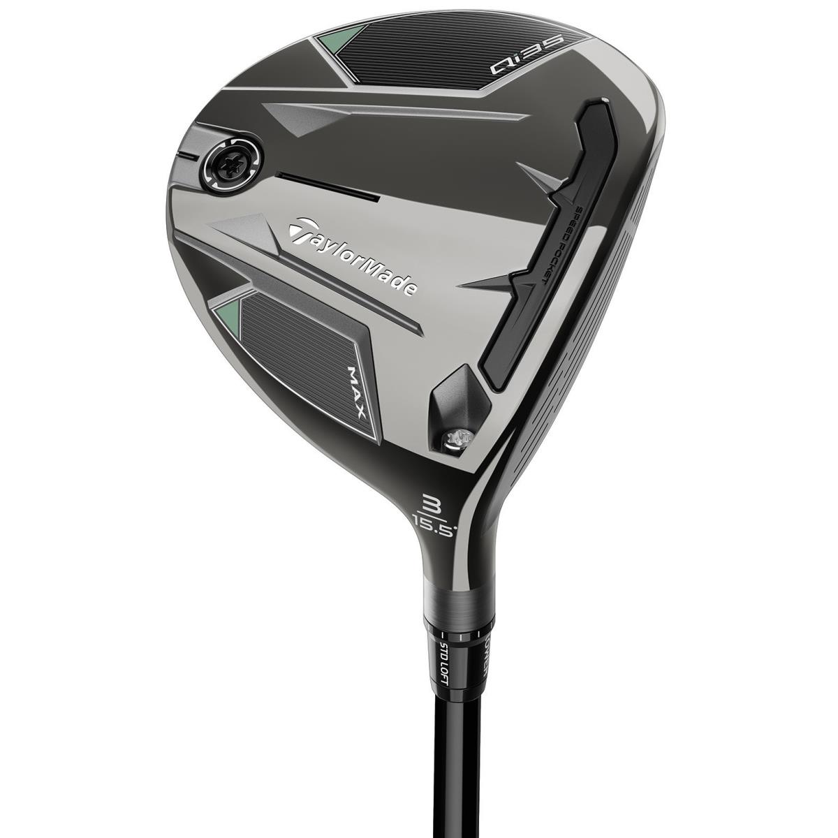 Taylormade Golf Club Qi35 Max 15.5 3 Wood Stiff Graphite