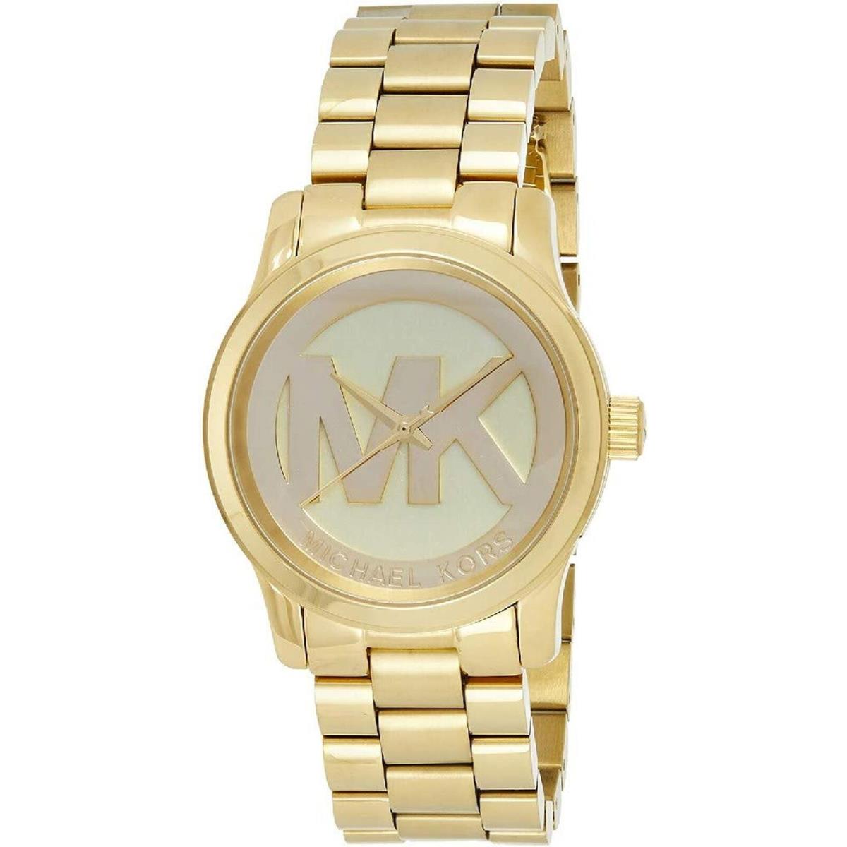 Michael Kors Women`s Runway Gold-tone Watch MK5786 / Old Stock