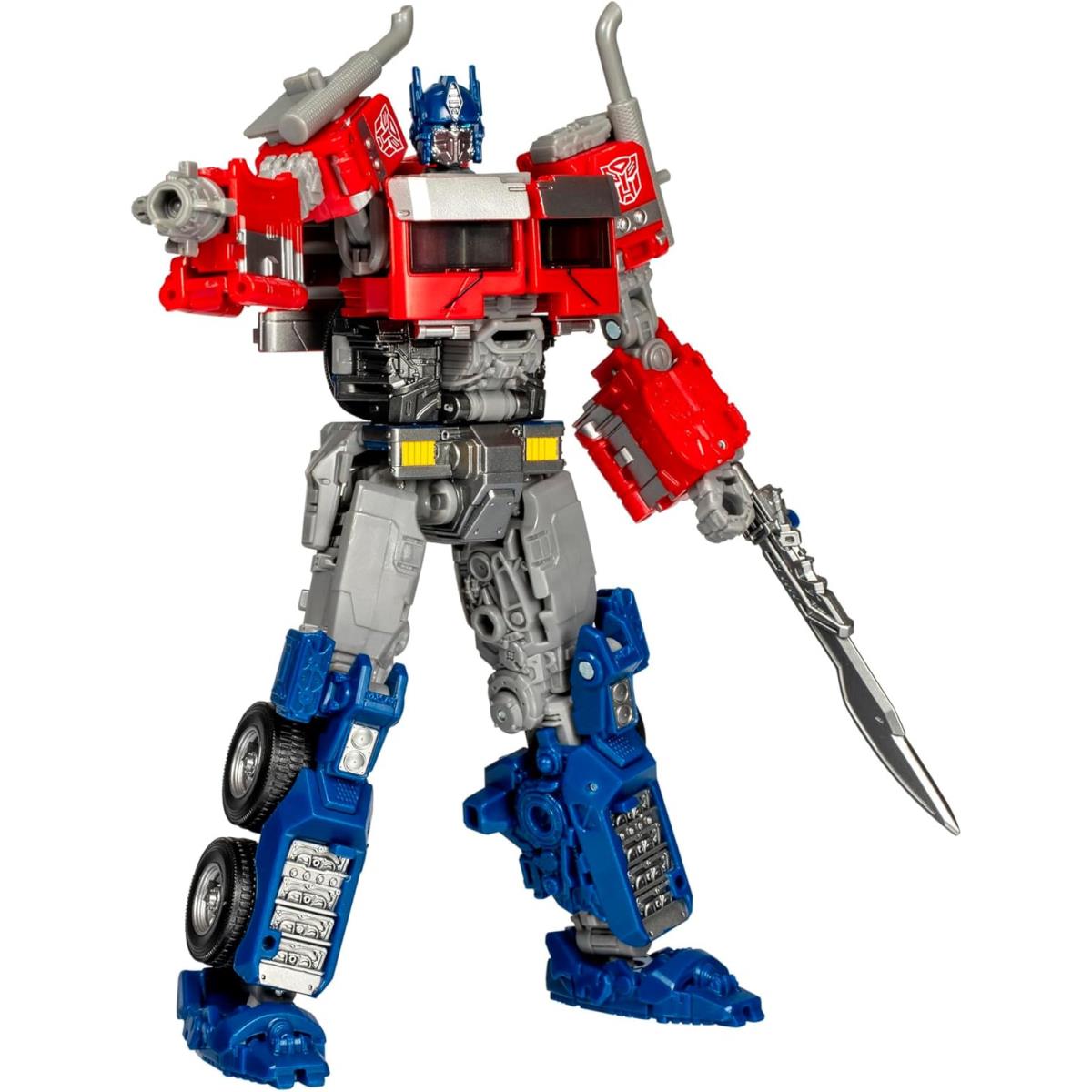 Transformers Toys Voyager Class Rise of The Beasts 102 Optimus Prime 6.5 Figure