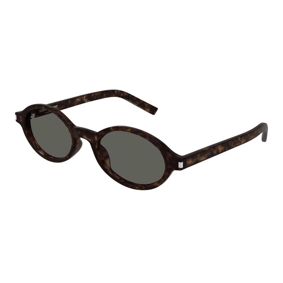 Saint Laurent Jeanne Sun SL 751 Shiny Dark Havana/grey 002 Sunglasses by Yves Saint Laurent