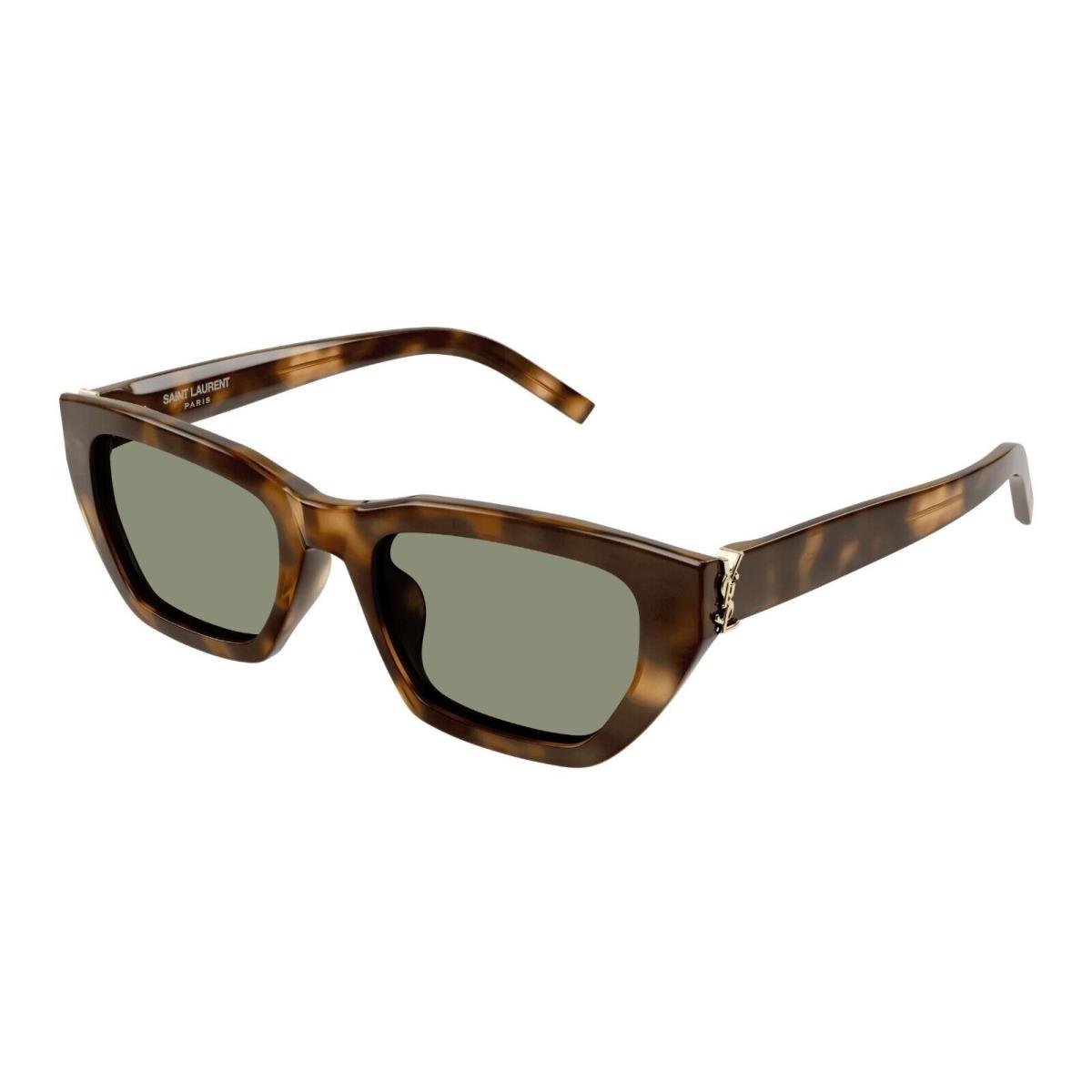 Saint Laurent SL M127/F Havana/green 003 Sunglasses by Yves Saint Laurent