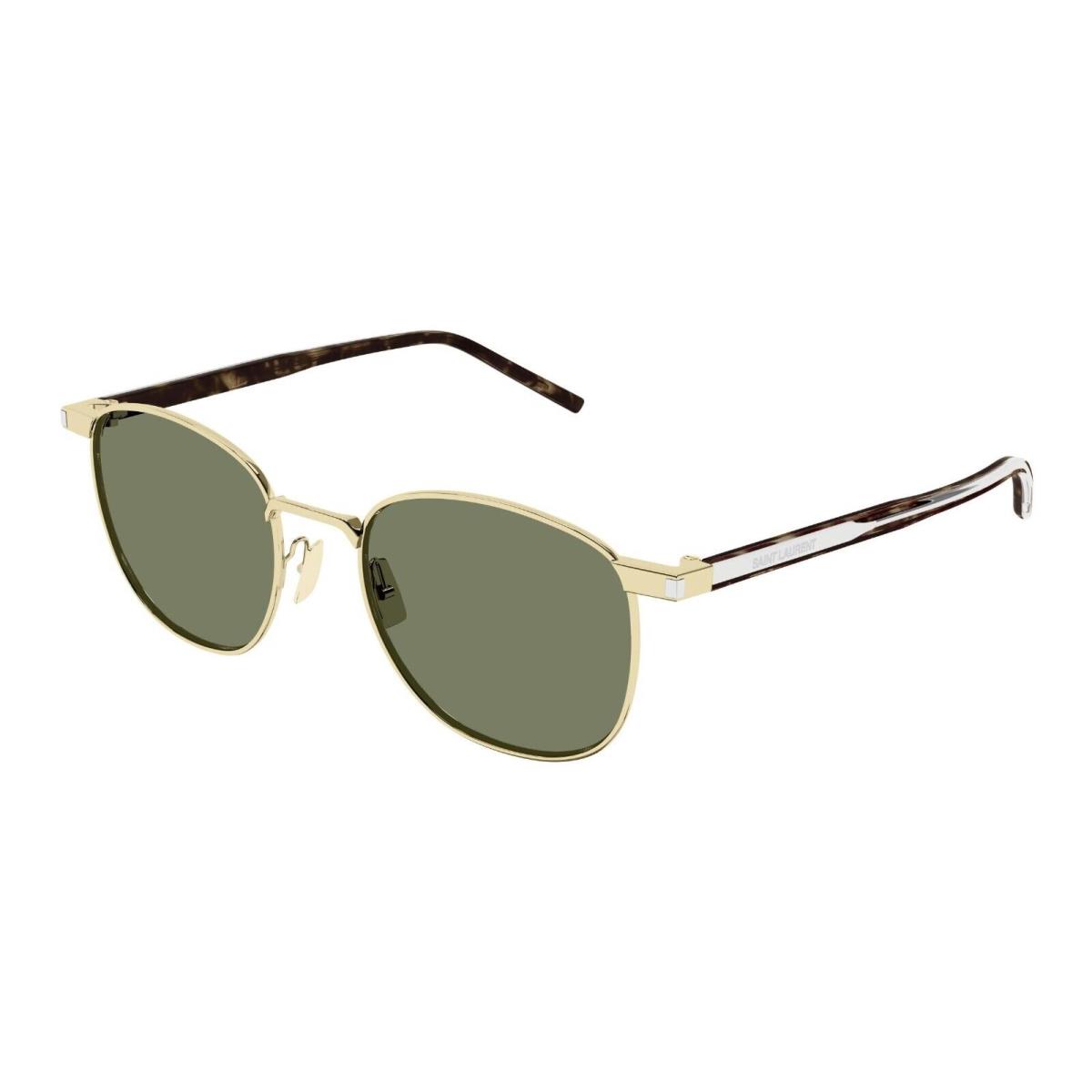 Saint Laurent SL 747 Gold/green 003 Sunglasses