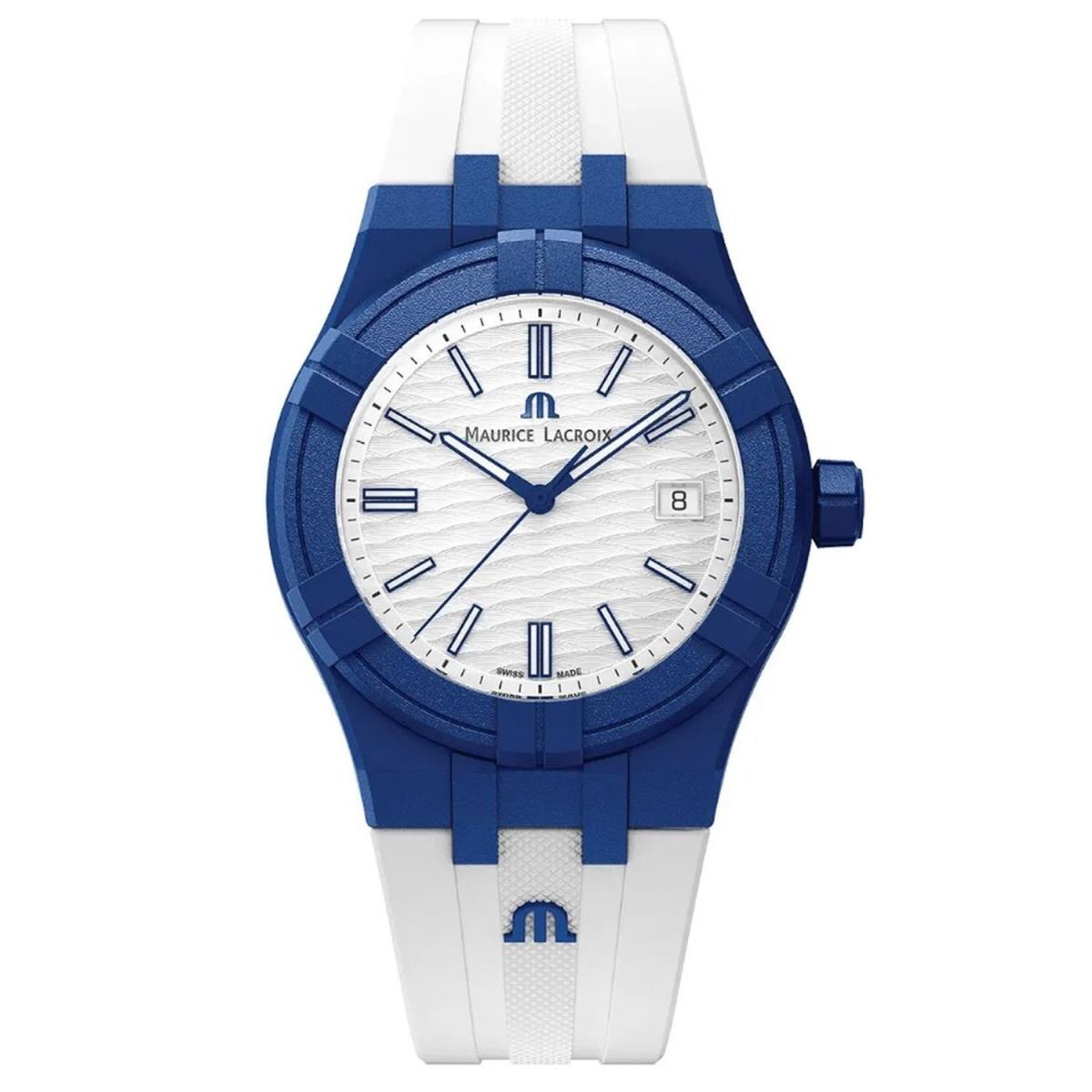 AI2008-BBB11-300-0 Men`s Aikon Tide White Dial Quartz by Maurice Lacroix