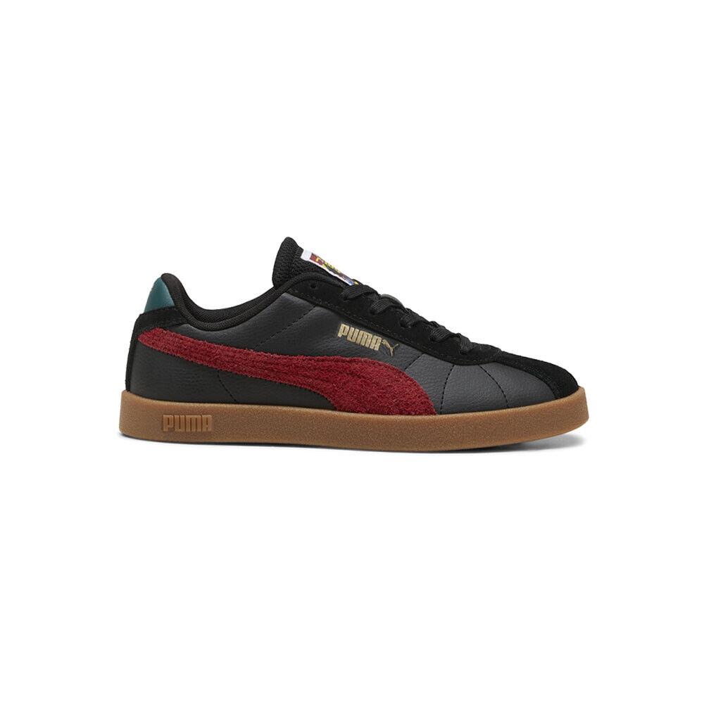 Puma Club Ii Year Of Sport Lace Up Youth Boys Black Sneakers Casual Shoes 39940 - Black