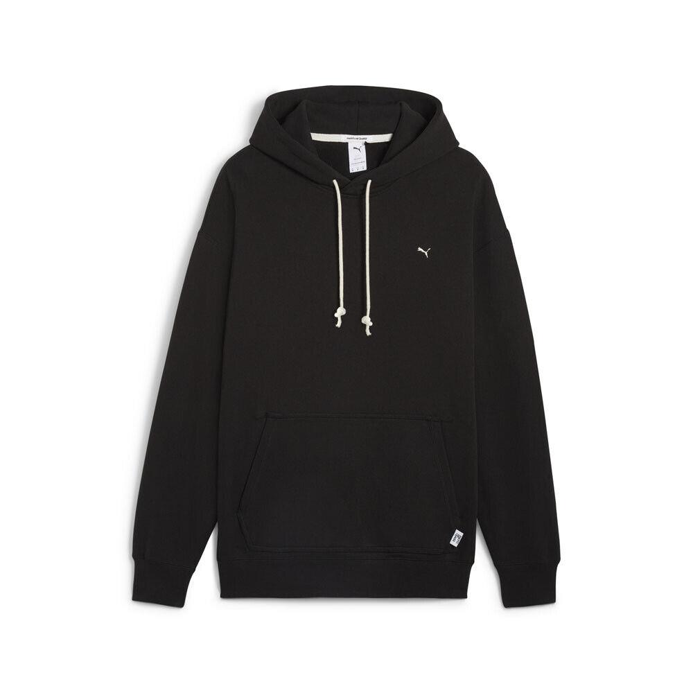 Puma Mmq Pullover Hoodie Mens Black Casual Outerwear 62401101