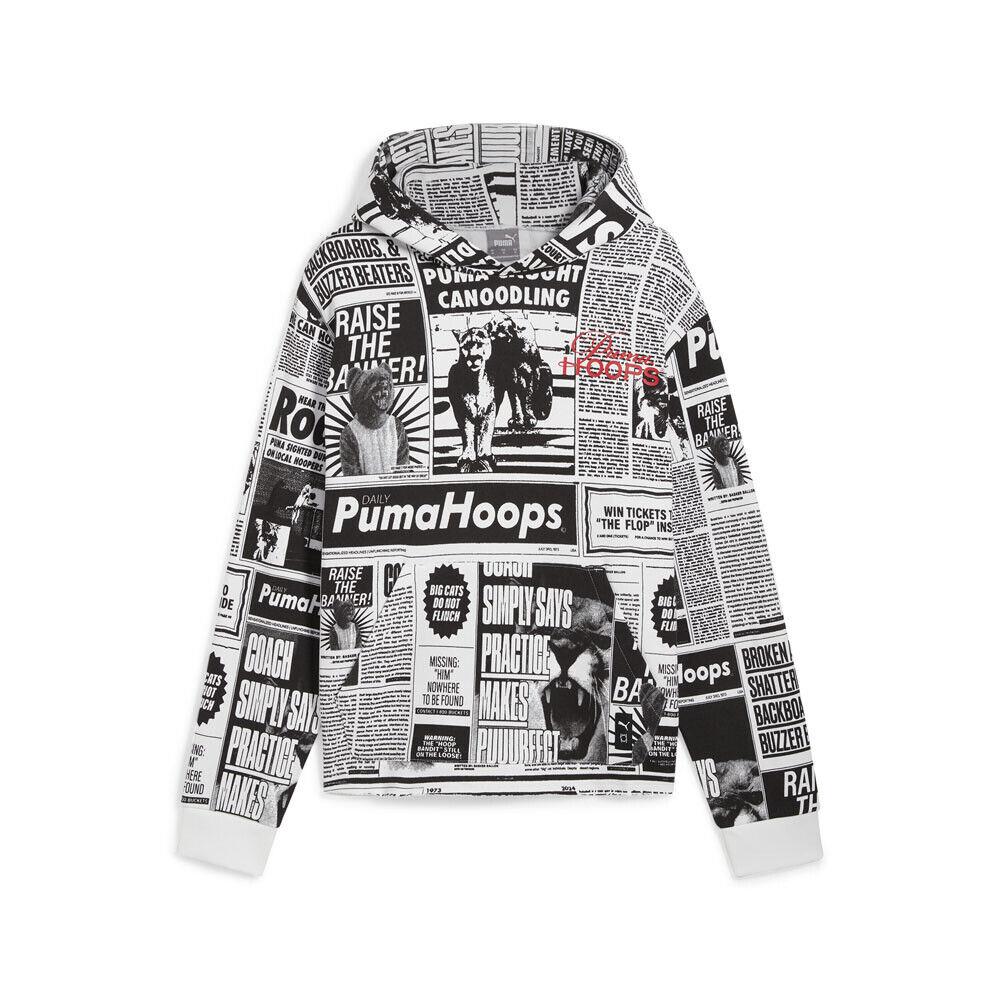 Puma Media Day Pullover Hoodie Mens Black Casual Outerwear 62715701